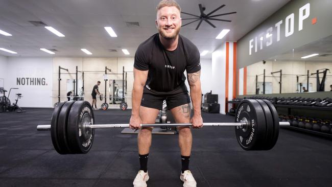 Owner,  Matt Kregenbrink, part of the team at Fitstop for Best of Brisbane Fitstop gym, Aspley, on Thursday 3rd August 2023 - Photo Steve Pohlner