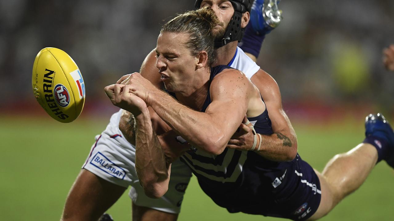 Nat Fyfe is the only A-grader on Fremantle’s list. Picture: Ian Hitchcock/Getty Images