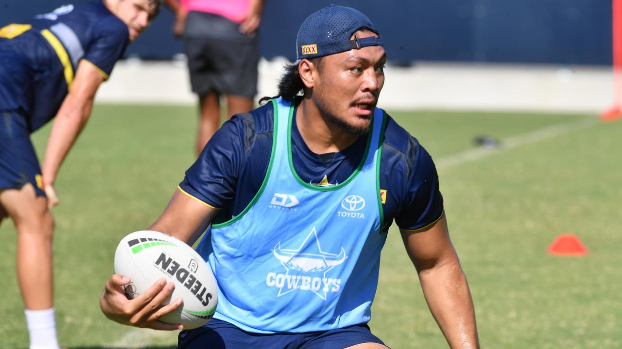 Jeremiah Nanai is on the radar of the NRL’s newest club. Picture: Matthew Elkerton