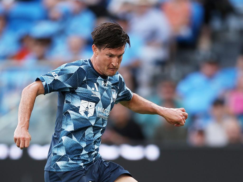 Joe Lolley of Sydney FC scored twice against Melbourne. Picture: Matt King/Getty Images