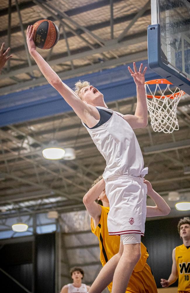 Queensland South's Rocco Zikarsky during the Under-18 National Championships. Picture: Taylor Earnshaw Photography