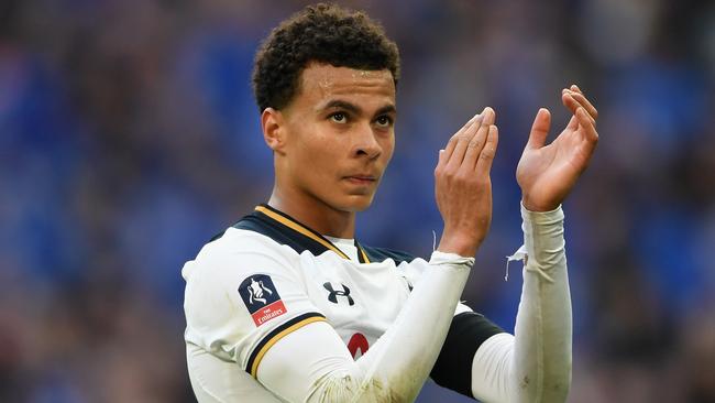 Dele Alli is at the centre of a war of words between Mauricio Pochettino and Xavi.