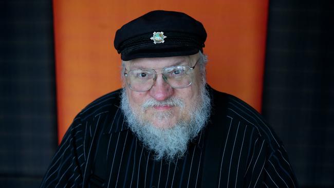 George RR Martin. Picture Cameron Richardson