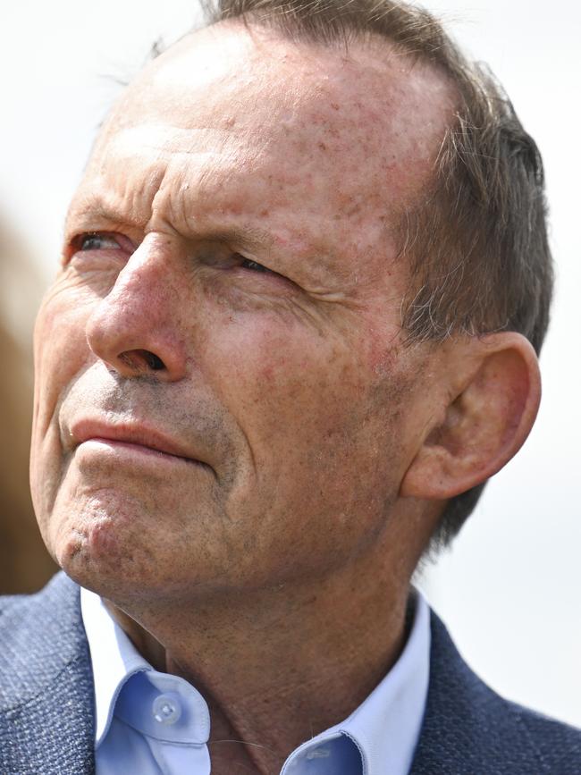 Former Prime Minister Tony Abbott has similarly called for the Coalition’s reformation. Picture: NewsWire/Martin Ollman