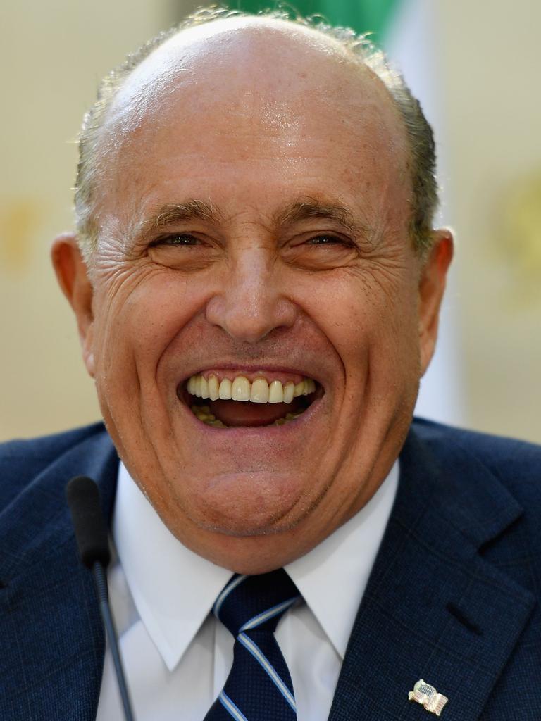 Former New York City Mayor Rudy Giuliani. Picture: Angela Weiss/AFP