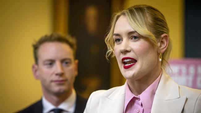 Opposition health spokeswoman Ashton Hurn said the state government needed to urgently investigate Mr Wilson’s delays to secure an appointment. Picture: NCA NewsWire/Emma Brasier