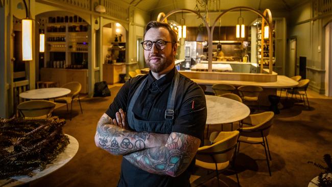 Restaurant Botanic executive chef Justin James. Picture: Tom Huntley