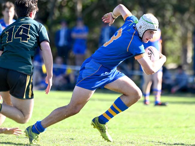 Ashgrove Vs Villanova College AIC First XIII rugby league. Saturday July 22, 2023. Picture, John Gass