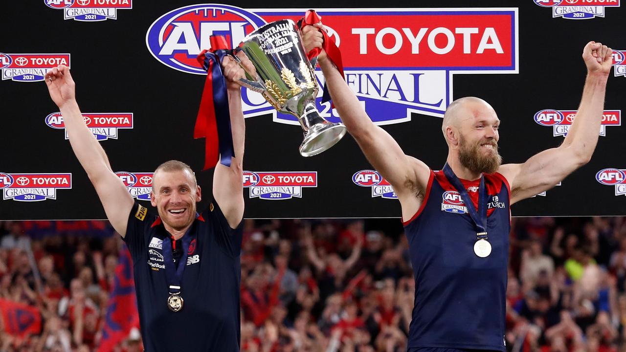 The Demons won the 2021 premiership. Picture: Michael Willson