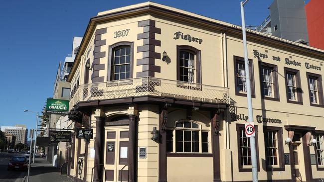 Hope and Anchor Tavern has been sold to John Kelly known for redeveloping heritage style buildings. Picture: Nikki Davis-Jones