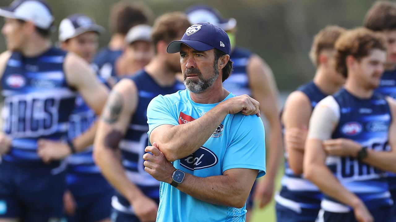 The young Cats will have a big say in Geelong’s fortunes. Picture: Alison Wynd