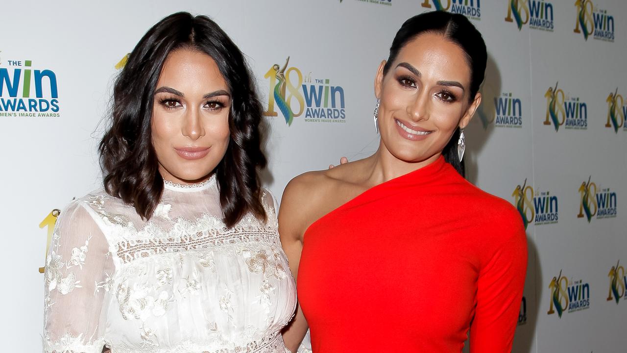 WWE: Nikki Brie Bella twins pregnant at same time | news.com.au ...