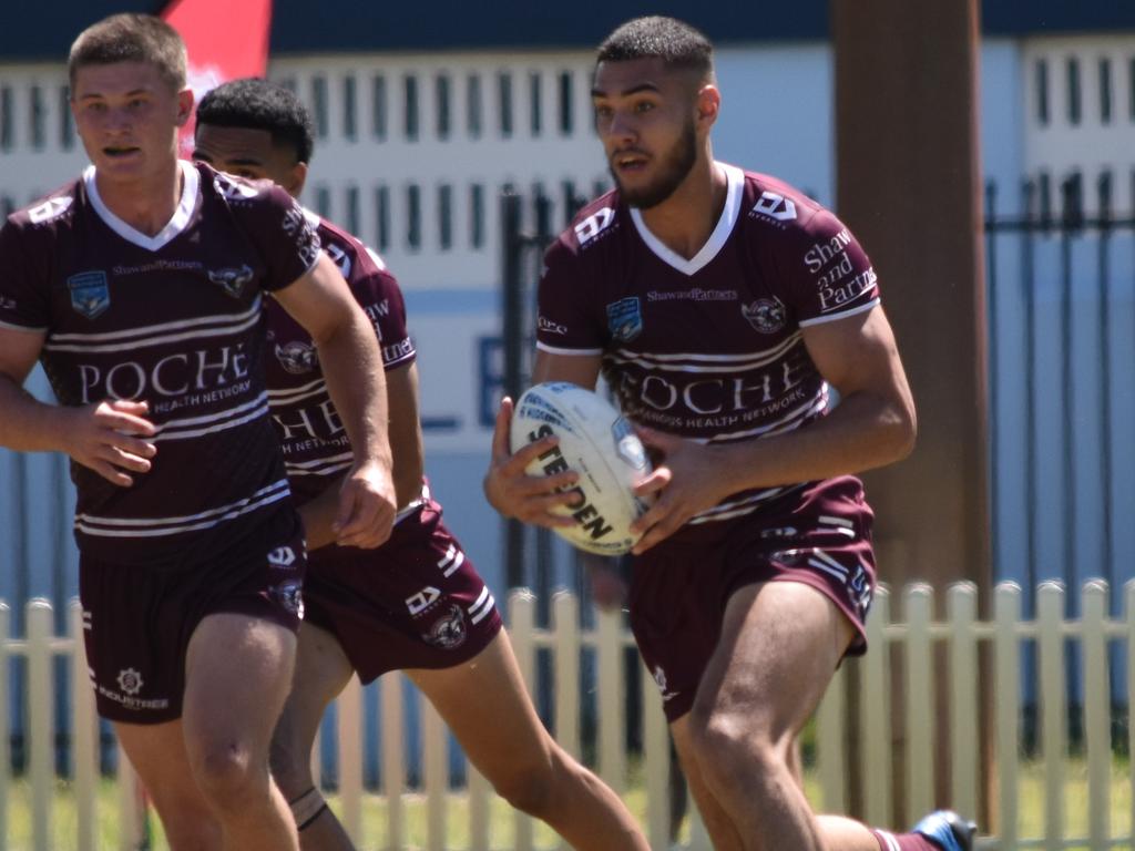 Koby Douglas takes a charge in the SG Ball. Picture: Sean Teuma/NewsLocal