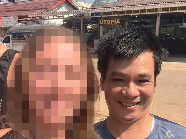 Lily had snapped a selfie with Toan Van Vanng, a bartender at Nana Backpackers.