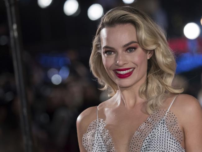 The actors’ hair was styled in glamorous pin-up curls. Picture: Vianney Le Caer/Invision/AP