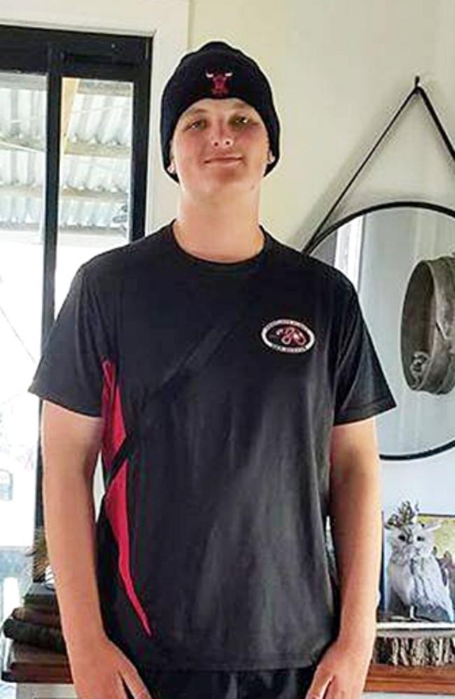 Angus Beaumont, 15, was fatally stabbed by two teenagers while defending his mate in Redcliffe.