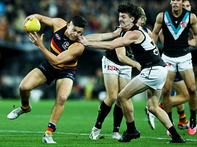 Jake Soligo won the Showdown medal earlier this year. Picture: Mark Brake/Getty Images