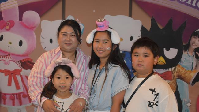 Eileen Liu, Melody Chen, Erica Chen and Ericson Chen at Hello Kitty’s Symphony Concert in Brisbane, Australia. Photos: Georgie Walker.