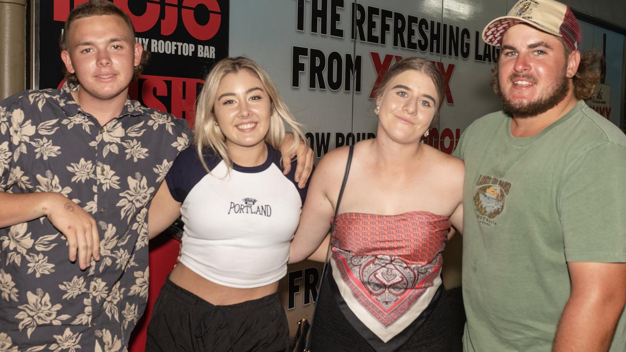 Bailey, Tembi, Jess and Will at the Alternative Evening at Ambassador Hotel. Friday, February 24 2023.Picture:Michaela Harlow