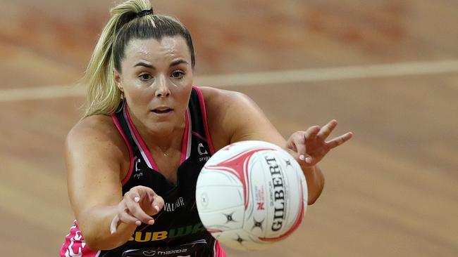 Former Adelaide Thunderbirds and Melbourne Vixens player Elle McDonald has also been named in the squad to face New Zealand. Photo: Getty