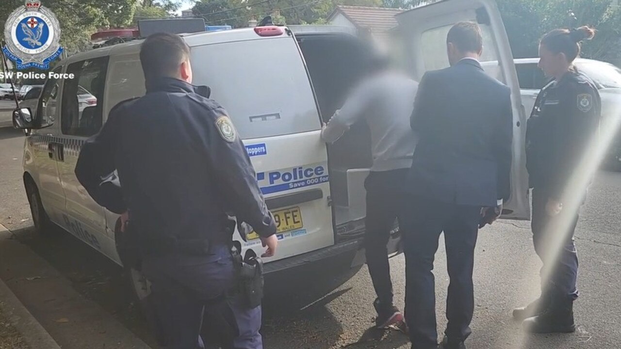 The Monterey man is set to appear at Sutherland Local Court on Friday after he was arrested at the Arncliffe medical centre. Picture: NSW Police.