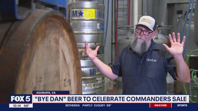 Beer celebrating Dan Snyder selling Commanders called 'Bye Dan