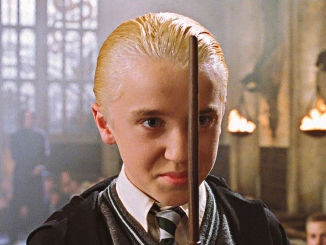 Draco from Harry Potter looks very different