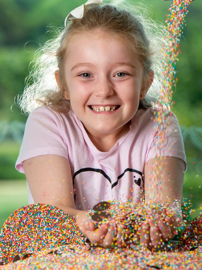 The Yarra Valley Chocolaterie will now call its freckles “polka dots”. Picture: Jay Town