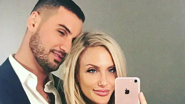 Salim Mehajer and girlfriend Melissa Tysoe. Picture: Instagram