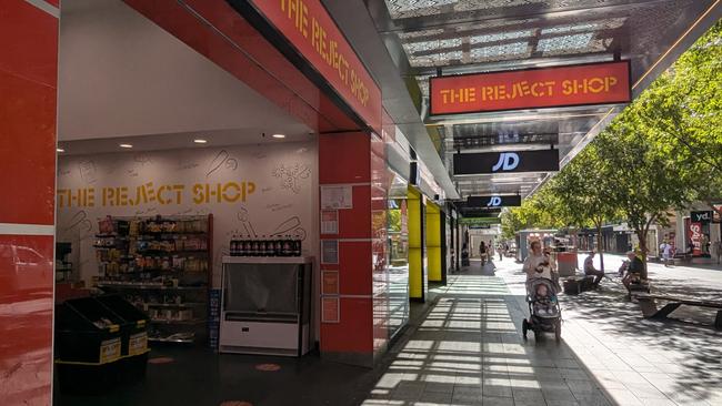 Rundle Mall's Reject Shop is closing on January 16. Picture: Darren Chaitman