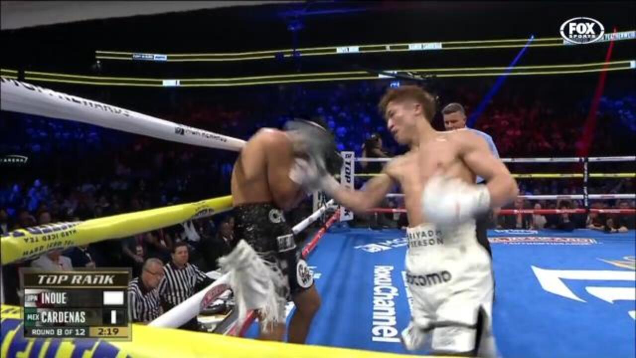Champ brutalises opponent: 8th RD TKO