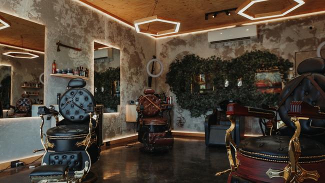 Inside Stallion Barbers in Aerodrome Rd, Maroochydore. Picture: supplied.