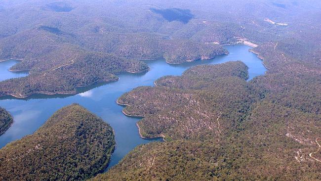 Mangrove Creek Dam in 2002. Picture: Ron Hutchings