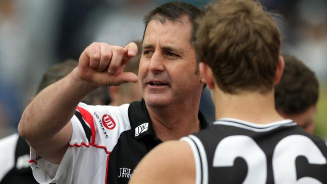 2009 AFL Grand Final, St Kilda Saints v Geelong Cats at the MCG in Melbourne. St Kilda Coach Ross Lyon