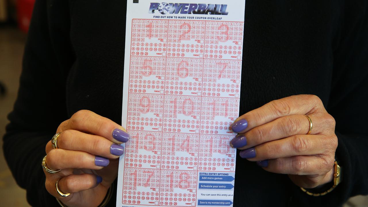 This Thursday’s powerball is a $100m jackpot. Picture: NewsWire / Gaye Gerard