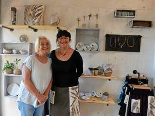 AUSTRALIAN MADE: Artisans 4670 owners, Kathy Valks and Beverley Whip are passionate about sourcing 100 per cent Australian made and sustainable products. Picture: Rhylea Millar