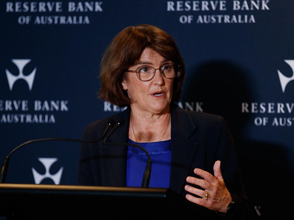 Economists are expecting more rate cuts from RBA Governor Michele Bullock. Picture: NewsWire / Nikki Short