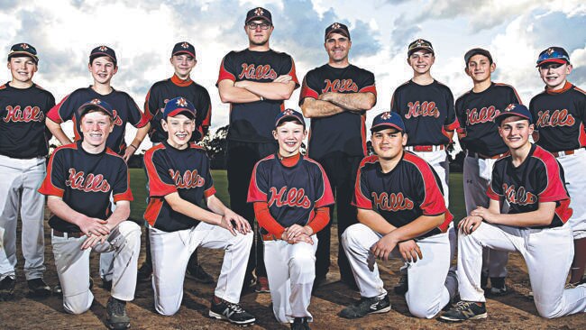 The Hills baseball junior team will be representing Australia at the Little League World Series in the US for the first time. Picture: Adam Yip