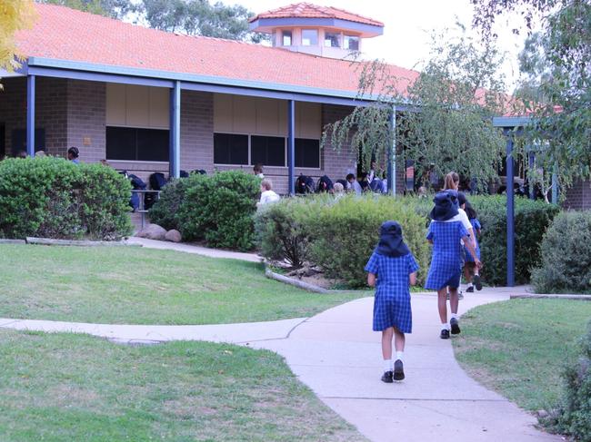 Covenant Christian School has applied for a grant to build a covered outdoor learning area.