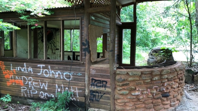 The Pajinka Wilderness Lodge left to rot. Picture: Supplied