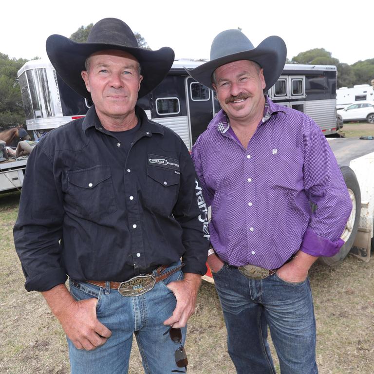 Clayton Deudney and Trent Haymen Picture: Mark Wilson