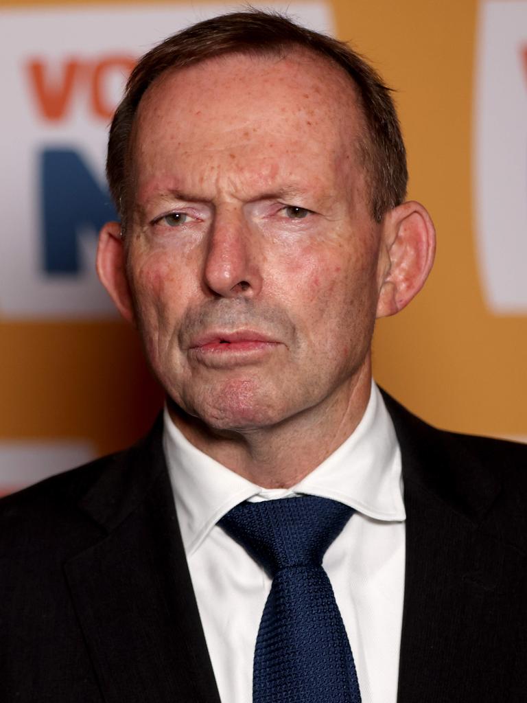 Former prime minister Tony Abbott. Picture: NCA NewsWire / Damian Shaw