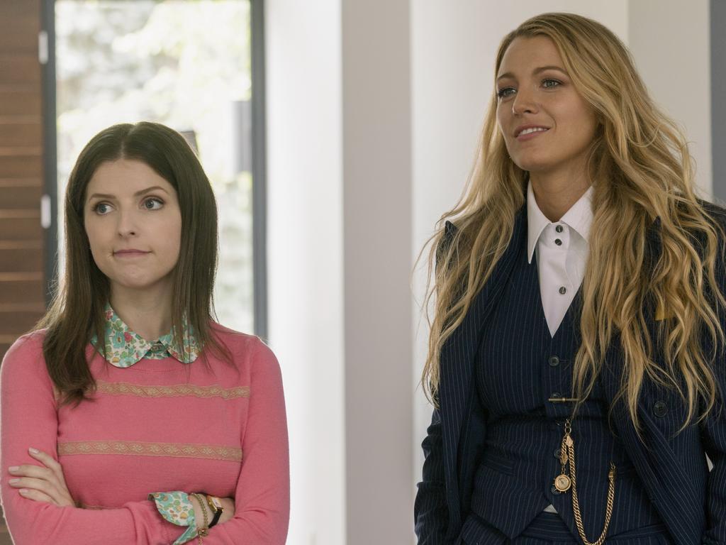 Anna Kendrick and Blake Lively in a scene from the movie A Simple Favour. Picture: Roadshow Films.