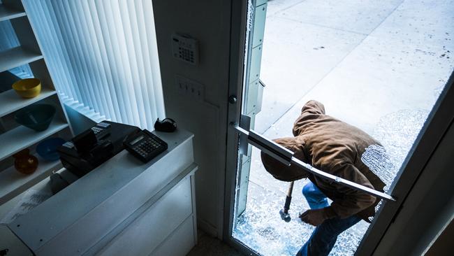 IN COURT: The man smashed through two doors to gain entry to one of the homes he broke into. Picture: iStock