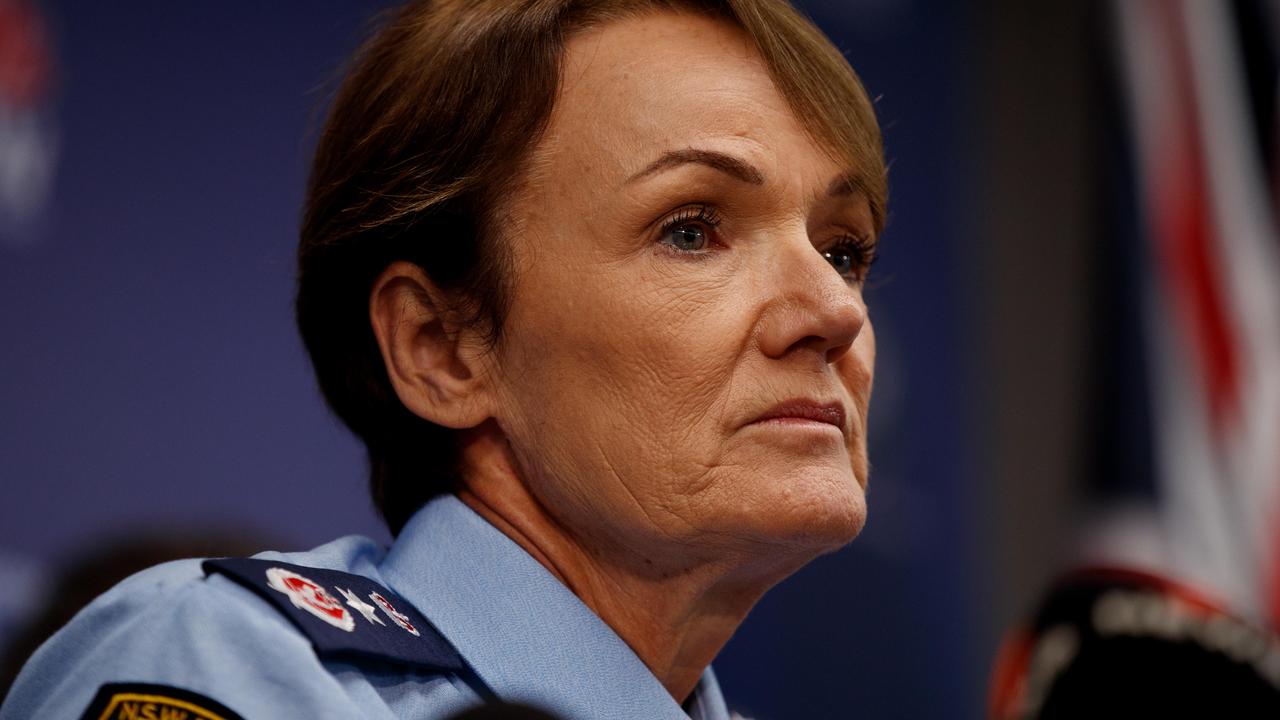 NSW Police Commissioner Karen Webb has been accused of reaching out to media executives for favourable coverage. Picture: NCA NewsWire / Nikki Short