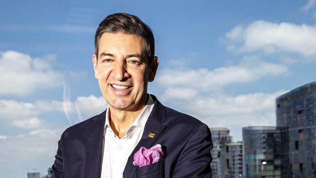 City of Perth Lord Mayor and Seven West media personality Basil Zempilas will be running for the Liberal Party in the seat of Churchlands in the 2025 WA election. Picture: Colin Murty.