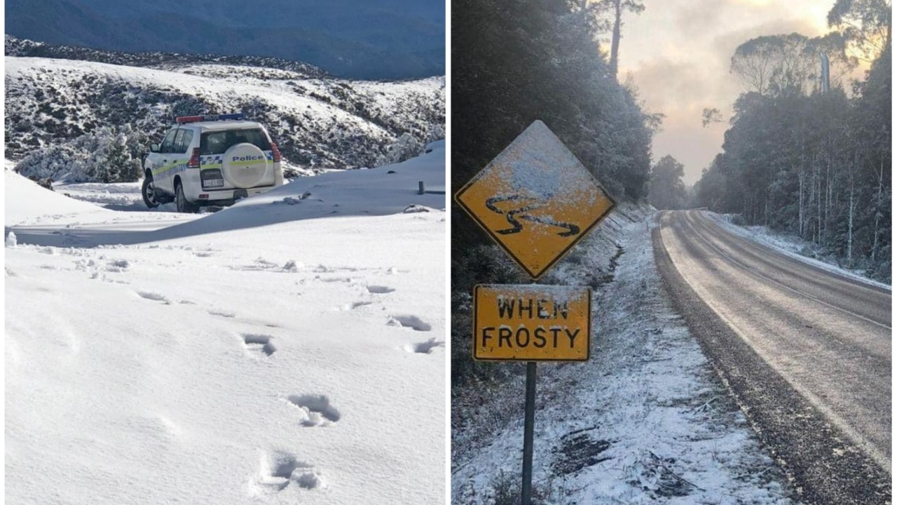 Tasmania snow reports Forecast rain, snow, wind, hail as wild weather