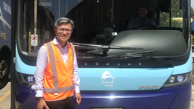 CDC HillsBus CEO S K Cheng.