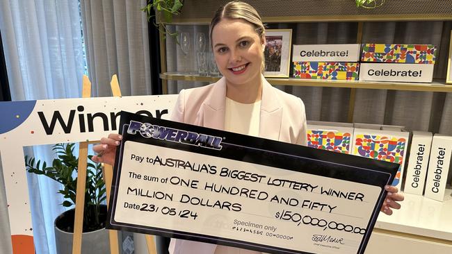 Anna Hobdell and The Lott team will welcome the South Australian winner into the winner’s lounge to claim their prize, celebrate and debrief their win. Picture: Supplied