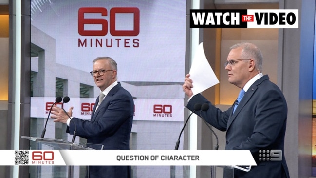 Scott Morrison and Anthony Albanese second debate gets heated (60 Minutes)